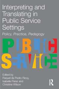 Interpreting and Translating in Public Service Settings