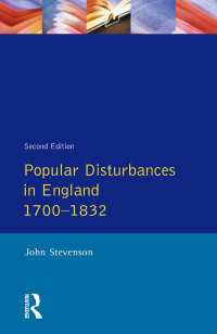 Popular Disturbances in England 1700-1832（2 NED）