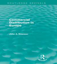 Commercial Distribution in Europe (Routledge Revivals)