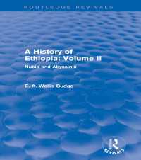 A History of Ethiopia: Volume II (Routledge Revivals) : Nubia and Abyssinia