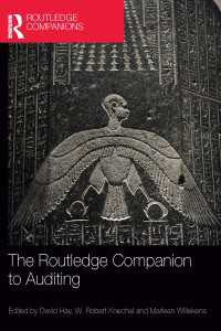 ラウトレッジ版　監査必携<br>The Routledge Companion to Auditing