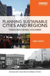 Planning Sustainable Cities and Regions : Towards More Equitable Development
