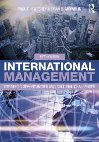 International Management : Strategic Opportunities and Cultural Challenges（5）