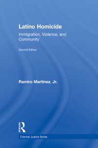 Latino Homicide : Immigration, Violence, and Community（2）