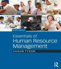 人的資源管理の要点（第６版）<br>Essentials of Human Resource Management（6）