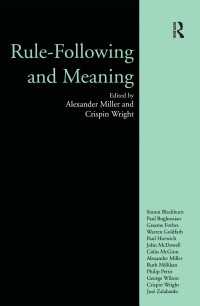 Rule-following and Meaning