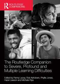 ラウトレッジ版 学習困難必携<br>The Routledge Companion to Severe, Profound and Multiple Learning Difficulties