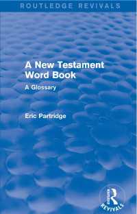 A New Testament Word Book : A Glossary