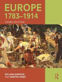 ヨーロッパ史1783-1914年（第３版）<br>Europe 1783-1914（3 NED）