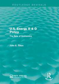 U.S. Energy R & D Policy : The Role of Economics