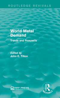 World Metal Demand : Trends and Prospects