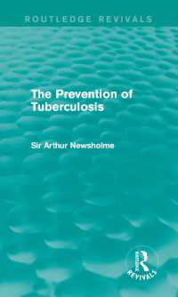 The Prevention of Tuberculosis (Routledge Revivals)
