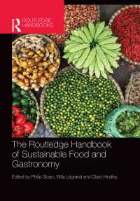 ラウトレッジ版　持続可能な食と料理法ハンドブック<br>The Routledge Handbook of Sustainable Food and Gastronomy
