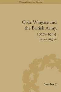 Orde Wingate and the British Army, 1922-1944