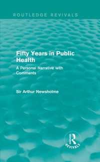 Fifty Years in Public Health (Routledge Revivals) : A Personal Narrative with Comments