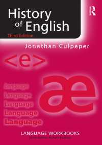 英語史ワークブック（第３版）<br>History of English（3 NED）