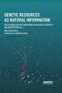 Genetic Resources as Natural Information : Implications for the Convention on Biological Diversity and Nagoya Protocol