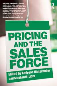 価格設定と営業力<br>Pricing and the Sales Force