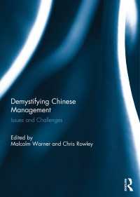 Demystifying Chinese Management : Issues and Challenges