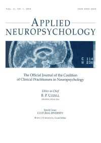 Cultural Diversity : A Special Issue of applied Neuropsychology