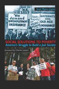 貧困の社会的解決：アメリカの歴史<br>Social Solutions to Poverty : America's Struggle to Build a Just Society