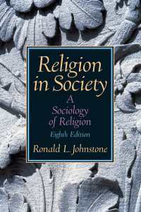 Religion in Society : A Sociology of Religion（8 NED）