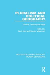 Pluralism and Political Geography : People, Territory and State