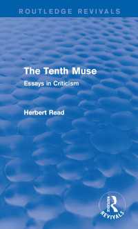 The Tenth Muse (Routledge Revivals) : Essays in Criticism