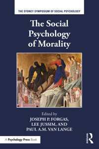 道徳の社会心理学<br>The Social Psychology of Morality