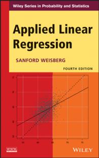 応用線形回帰分析（第４版）<br>Applied Linear Regression（4）
