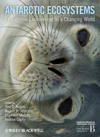 南極圏の生態系<br>Antarctic Ecosystems : An Extreme Environment in a Changing World