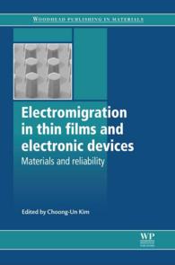 Electromigration in Thin Films and Electronic Devices : Materials and Reliability