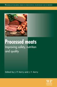 Processed Meats : Improving Safety, Nutrition and Quality