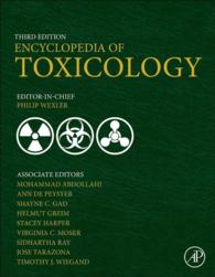 毒物学百科事典（第３版・全４巻）<br>Encyclopedia of Toxicology（3）