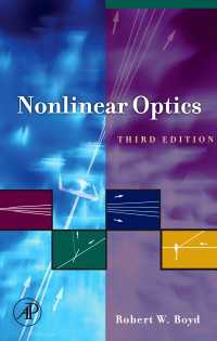 非線形光学（第3版）<br>Nonlinear Optics（3）