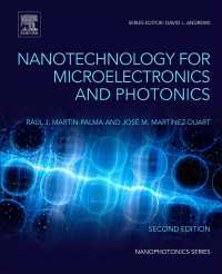 マイクロエレクトロニクスとオプトエレクトロニクスのためのナノテクノロジー<br>Nanotechnology for Microelectronics and Optoelectronics