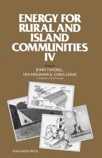 Energy for Rural and Island Communities : Proceedings of the Fourth International Conference Held at Inverness, Scotland, 16–19 September 1985