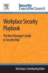 Workplace Security Playbook : The New Manager's Guide to Security Risk