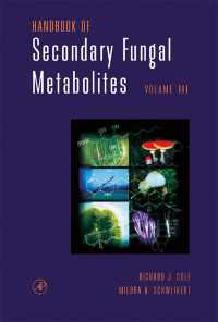 菌類の二次代謝ハンドブック（全３巻）<br>Handbook of Secondary Fungal Metabolites, 3-Volume Set