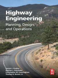 道路工学<br>Highway Engineering : Planning, Design, and Operations