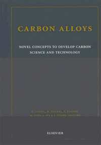 カーボンアロイ<br>Carbon Alloys : Novel Concepts to Develop Carbon Science and Technology