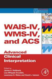 WAIS-IV, WMS-IV, and ACS : Advanced Clinical Interpretation