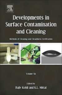 Developments in Surface Contamination and Cleaning - Vol 6 : Methods of Cleaning and Cleanliness Verification