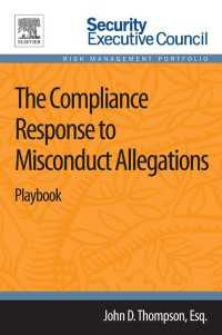 The Compliance Response to Misconduct Allegations : Playbook（2）