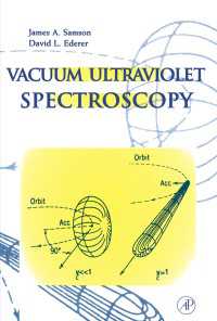 Vacuum Ultraviolet Spectroscopy