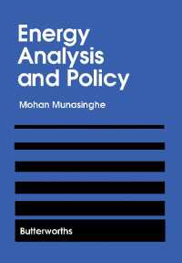 Energy Analysis and Policy : Selected Works