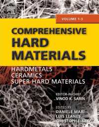 硬質材料全書（全３巻）<br>Comprehensive Hard Materials
