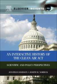 1970年米国大気浄化法の歴史：科学的・政策的視点<br>An Interactive History of the Clean Air Act : Scientific and Policy Perspectives