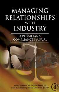 Managing Relationships with Industry : A Physician's Compliance Manual