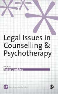 Legal Issues in Counselling & Psychotherapy（First Edition）